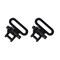 Allen Co Magnum 1-1/4 in. Swivel Set, Fits 1-1/4 in. Gun Slings 14512 - alternate 1